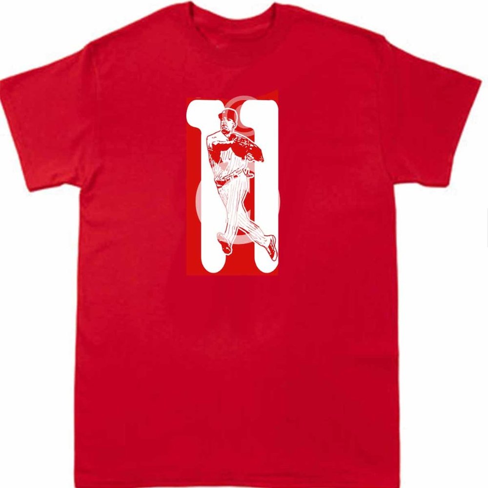 JIMMY ROLLINS PHILADELPHIA Baseball VETERANS STADIUM SHIRT